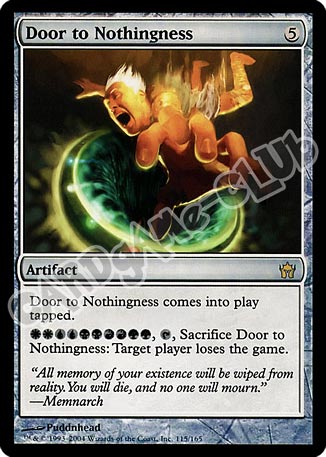115 / 165 Door to Nothingness rara (EN) -NEAR MINT-