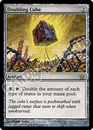 116 / 165 Doubling Cube rara (EN) -NEAR MINT-