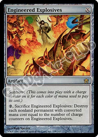 118 / 165 Engineered Explosives rara (EN) -NEAR MINT-