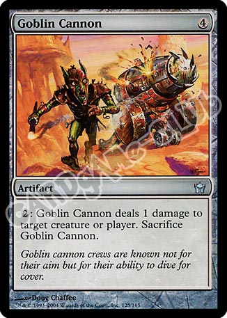 125 / 165 Goblin Cannon non comune (EN) -NEAR MINT-