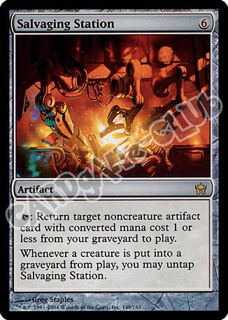 148 / 165 Salvaging Station rara (EN) -NEAR MINT-