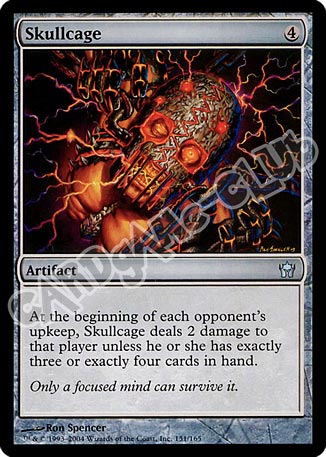 151 / 165 Skullcage non comune (EN) -NEAR MINT-