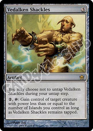 164 / 165 Vedalken Shackles rara (EN) -NEAR MINT-