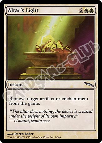 001 / 306 Altar's Light non comune (EN) -NEAR MINT-