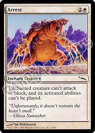 002 / 306 Arrest comune (EN) -NEAR MINT-