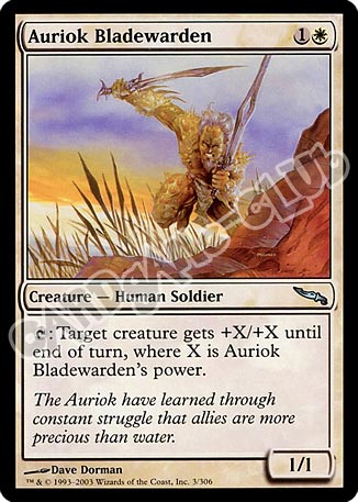 003 / 306 Auriok Bladewarden non comune (EN) -NEAR MINT-