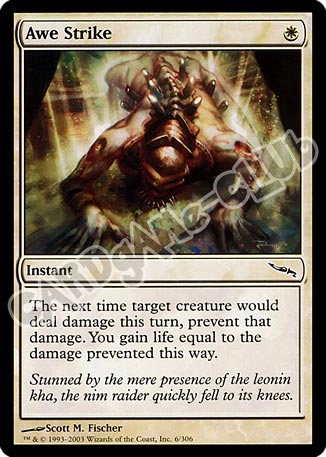 006 / 306 Awe Strike comune (EN) -NEAR MINT-