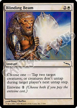 007 / 306 Blinding Beam comune (EN) -NEAR MINT-