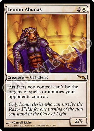 008 / 306 Leonin Abunas rara (EN) -NEAR MINT-