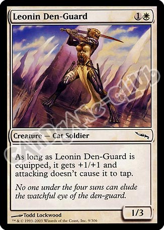 009 / 306 Leonin Den-Guard comune (EN) -NEAR MINT-
