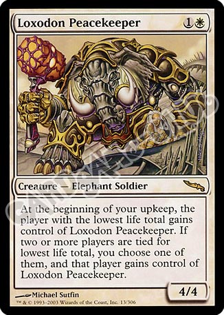 013 / 306 Loxodon Peacekeeper rara (EN) -NEAR MINT-