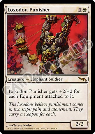 014 / 306 Loxodon Punisher rara (EN) -NEAR MINT-