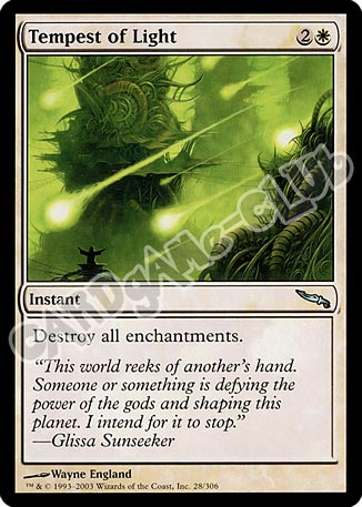 028 / 306 Tempest of Light non comune (EN) -NEAR MINT-