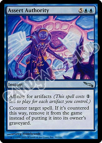 030 / 306 Assert Authority non comune (EN) -NEAR MINT-