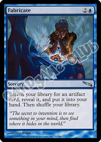 035 / 306 Fabricate non comune (EN) -NEAR MINT-