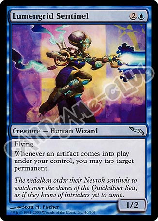 040 / 306 Lumengrid Sentinel non comune (EN) -NEAR MINT-