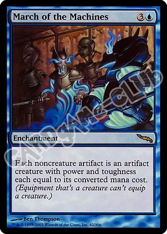 042 / 306 March of the Machines rara (EN) -NEAR MINT-