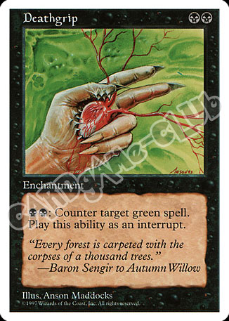 Deathgrip non comune (EN) -NEAR MINT-