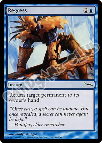 048 / 306 Regress comune (EN) -NEAR MINT-