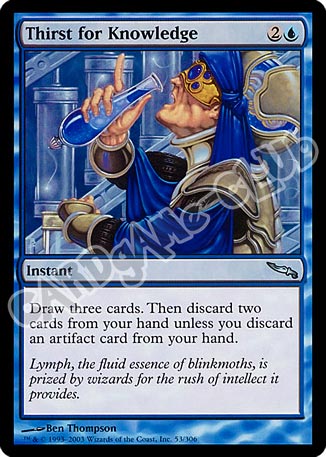 053 / 306 Thirst for Knowledge non comune (EN) -NEAR MINT-