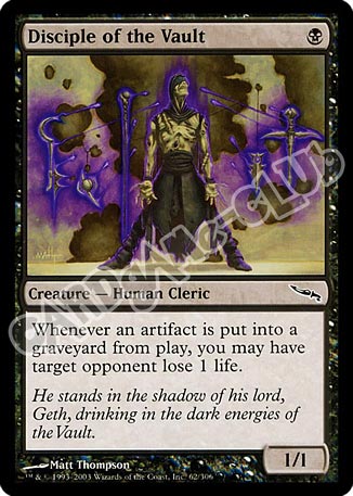 062 / 306 Disciple of the Vault comune (EN) -NEAR MINT-