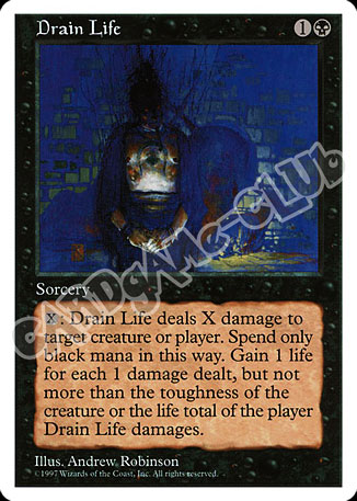 Drain Life comune (EN) -NEAR MINT-