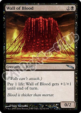 082 / 306 Wall of blood non comune (EN) -NEAR MINT-