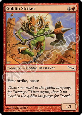 094 / 306 Goblin Striker comune (EN) -NEAR MINT-