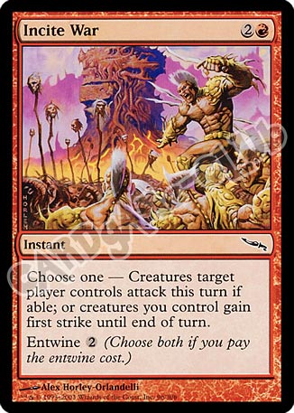 096 / 306 Incite War comune (EN) -NEAR MINT-