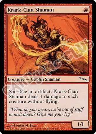 098 / 306 Krark-Clan Shaman comune (EN) -NEAR MINT-