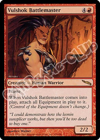 110 / 306 Vulshok Battlemaster rara (EN) -NEAR MINT-