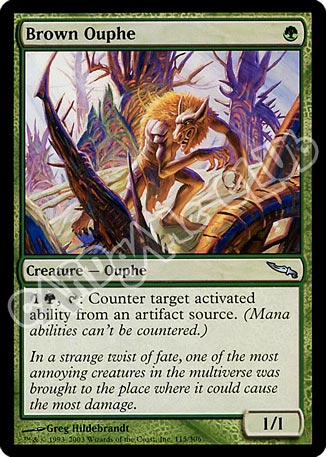 115 / 306 Brown Ouphe non comune (EN) -NEAR MINT-