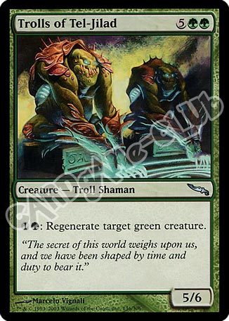 136 / 306 Trolls of Tel-Jilad non comune (EN) -NEAR MINT-