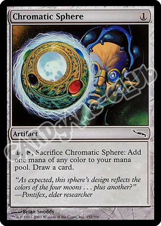 151 / 306 Chromatic Sphere comune (EN) -NEAR MINT-