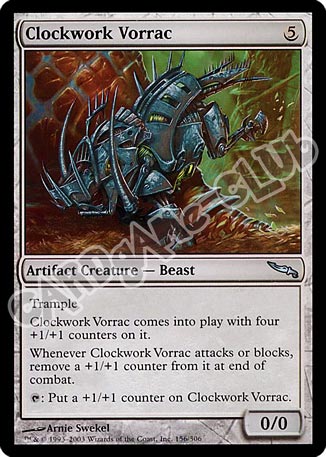 156 / 306 Clockwork Vorrac non comune (EN) -NEAR MINT-