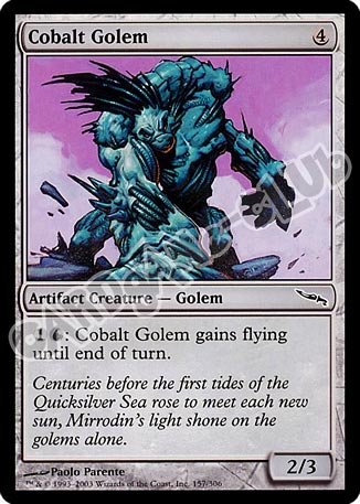 157 / 306 Cobalt Golem comune (EN) -NEAR MINT-