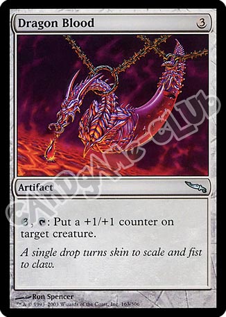 163 / 306 Dragon Blood non comune (EN) -NEAR MINT-