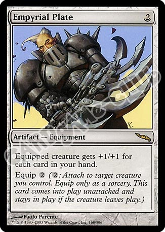 168 / 306 Empyrial Plate rara (EN) -NEAR MINT-