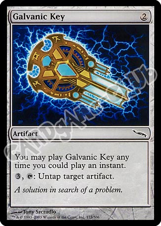 173 / 306 Galvanic Key comune (EN) -NEAR MINT-