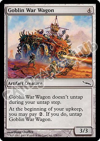 179 / 306 Goblin War Wagon comune (EN) -NEAR MINT-