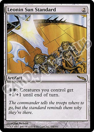 194 / 306 Leonin Sun Standard rara (EN) -NEAR MINT-