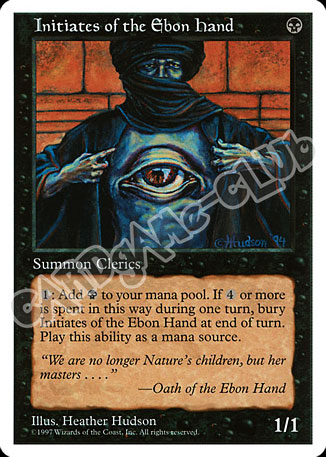 Initiates of the Ebon Hand comune (EN) -NEAR MINT-