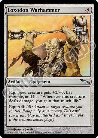 201 / 306 Loxodon Warhammer non comune (EN) -NEAR MINT-