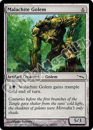 202 / 306 Malachite Golem comune (EN) -NEAR MINT-