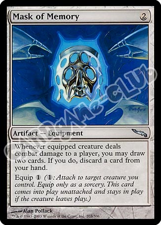 203 / 306 Mask of Memory non comune (EN) -NEAR MINT-