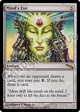 205 / 306 Mind's Eye rara (EN) -NEAR MINT-