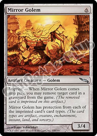 208 / 306 Mirror Golem non comune (EN) -NEAR MINT-