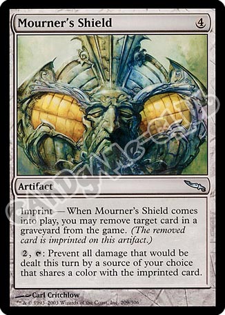 209 / 306 Mourner's Schield non comune (EN) -NEAR MINT-