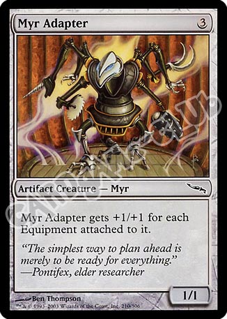 210 / 306 Myr Adapter comune (EN) -NEAR MINT-