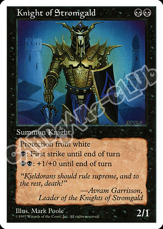 Knight of Stromgald non comune (EN) -NEAR MINT-